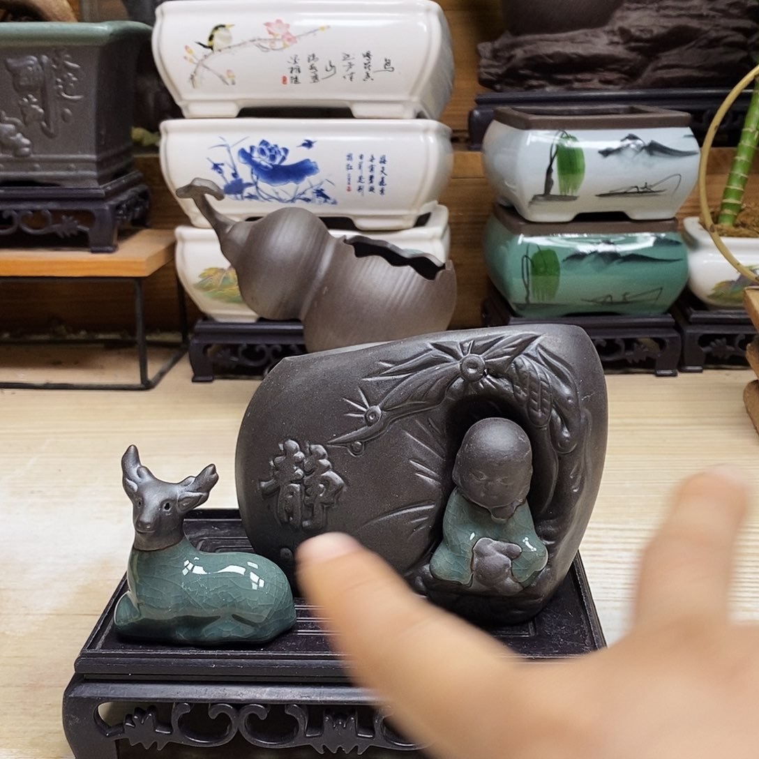 无花朵陶瓷艺术作品欣赏