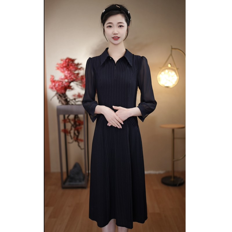 （CS2）2025春季新品裙子女装连衣裙中国风民国风