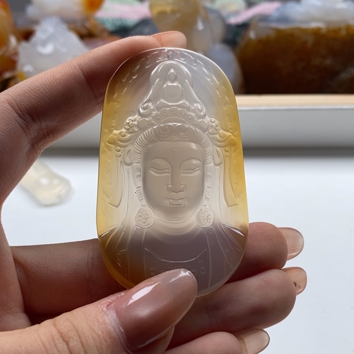 玛瑙/玉髓未镶嵌颈饰