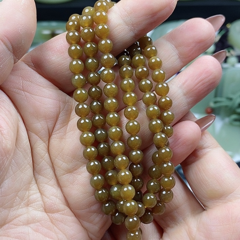 【闪购商品】和田玉（糖玉）手链未镶嵌