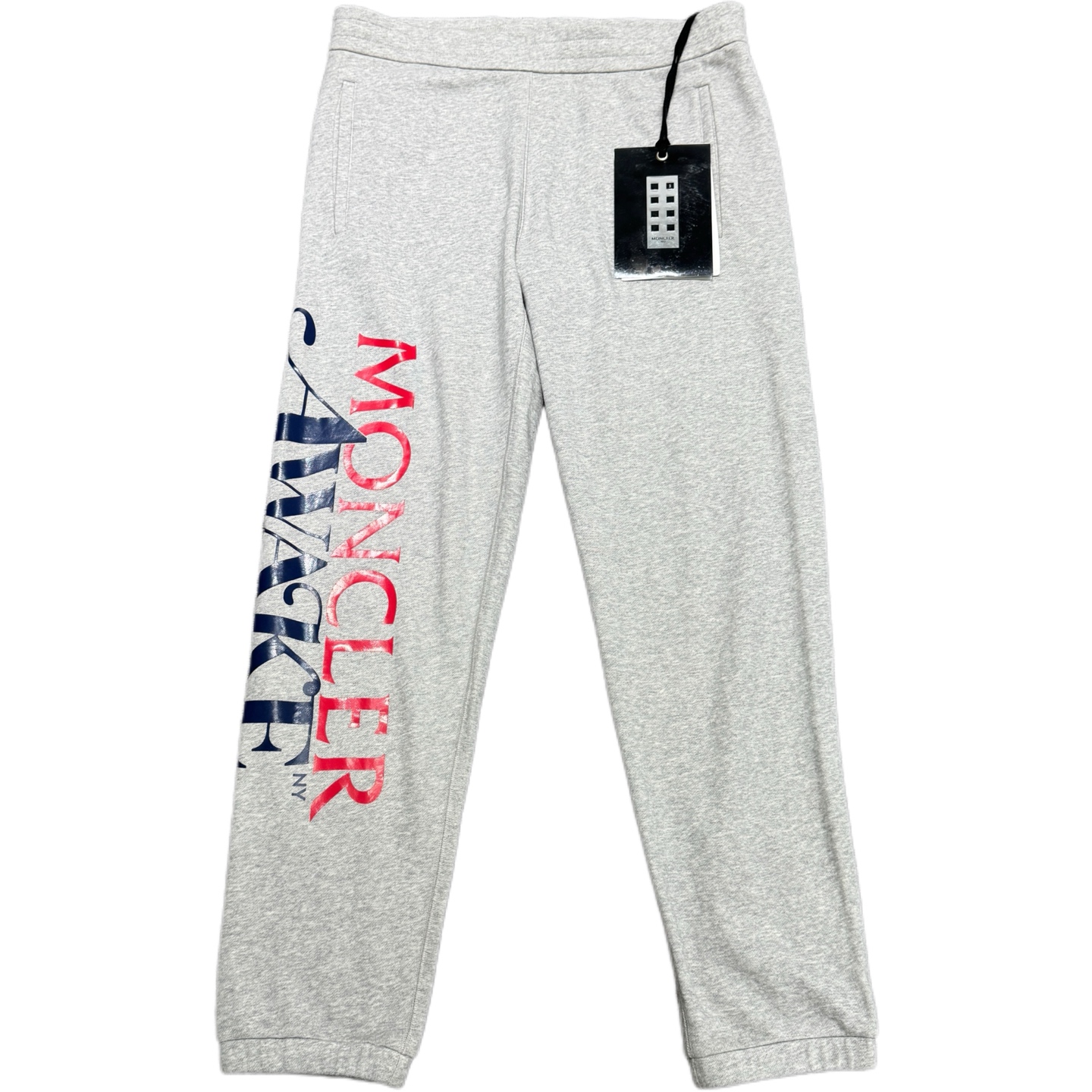 未使用 MONCLER  字母印花休闲裤