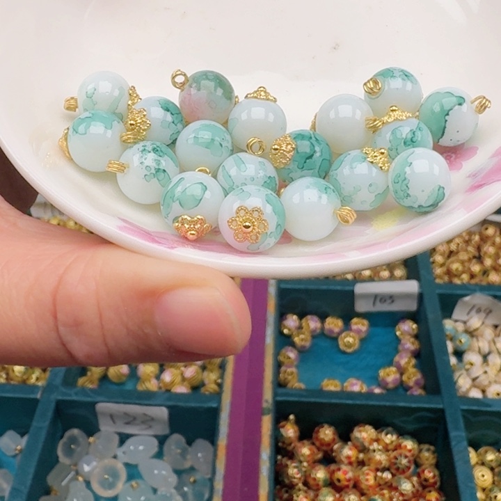 非遗传承手工圆珠扣