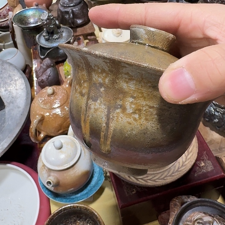 清***月主人杯一个，瓷。。。