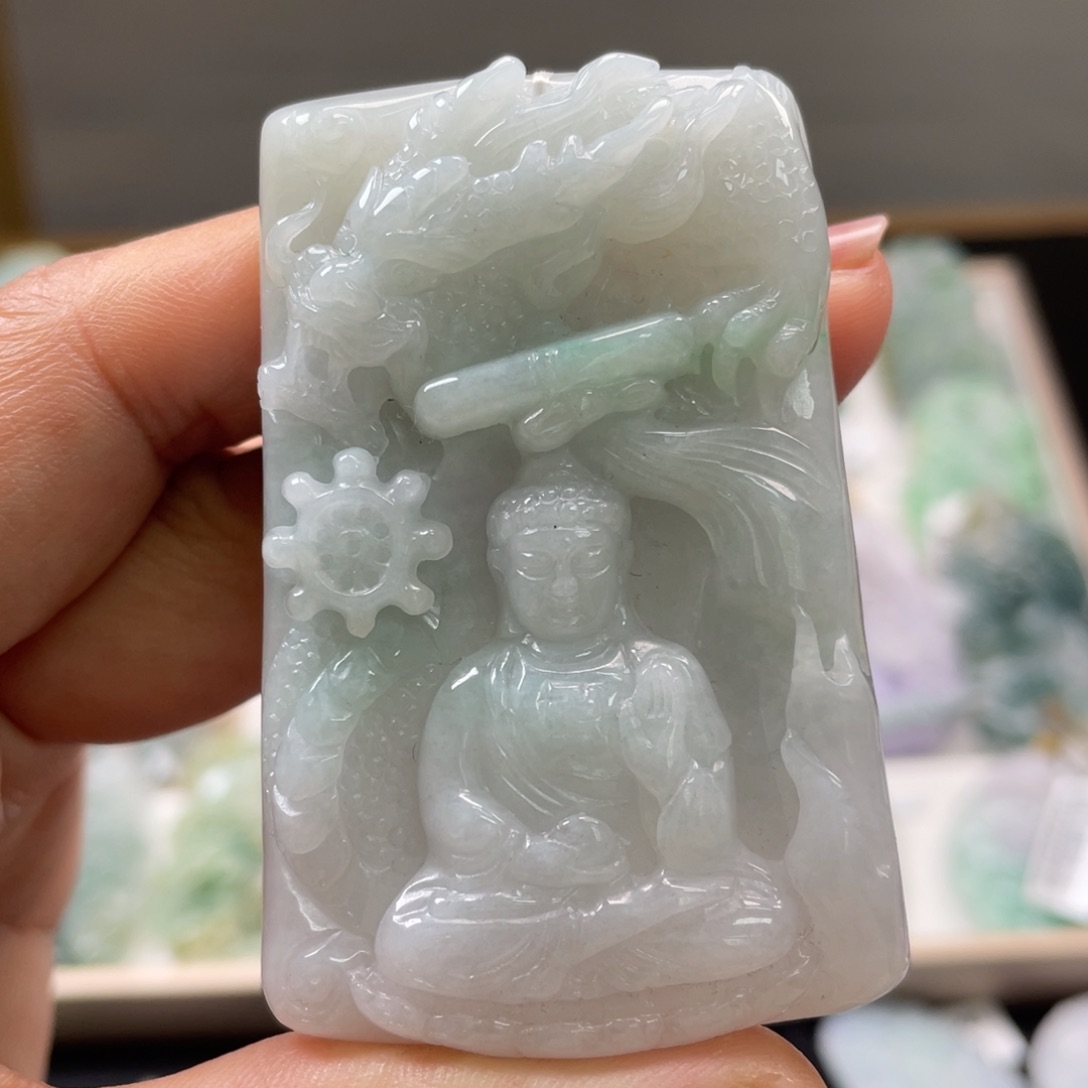 翡翠吊坠(不含链)未镶嵌