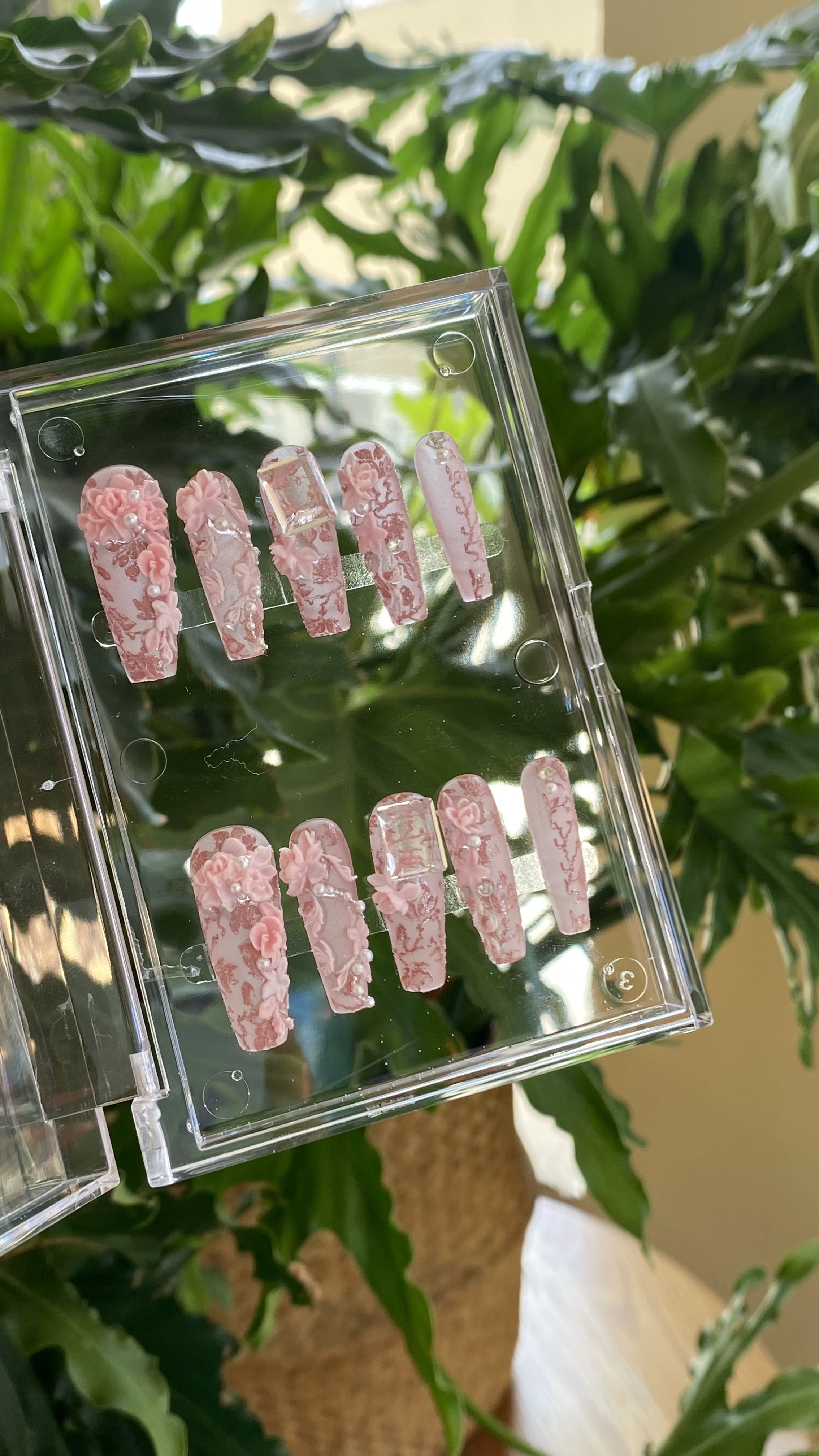 【梵花系列】新中式纯手工穿戴甲高定款