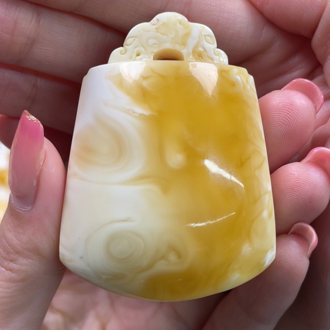 琥珀裸石未镶嵌琥珀蜜蜡