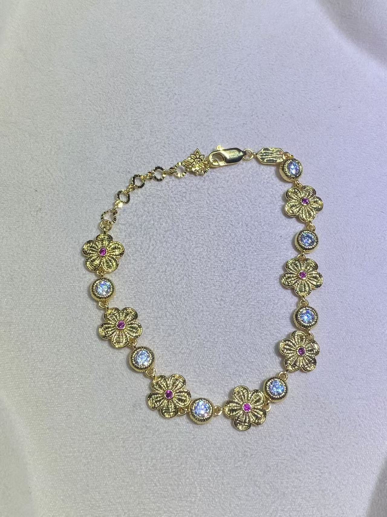 手链 【米米甄选 绚丽多彩】黄色手链C-2629