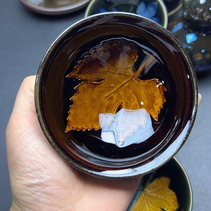 茶盏建窑建盏主人杯