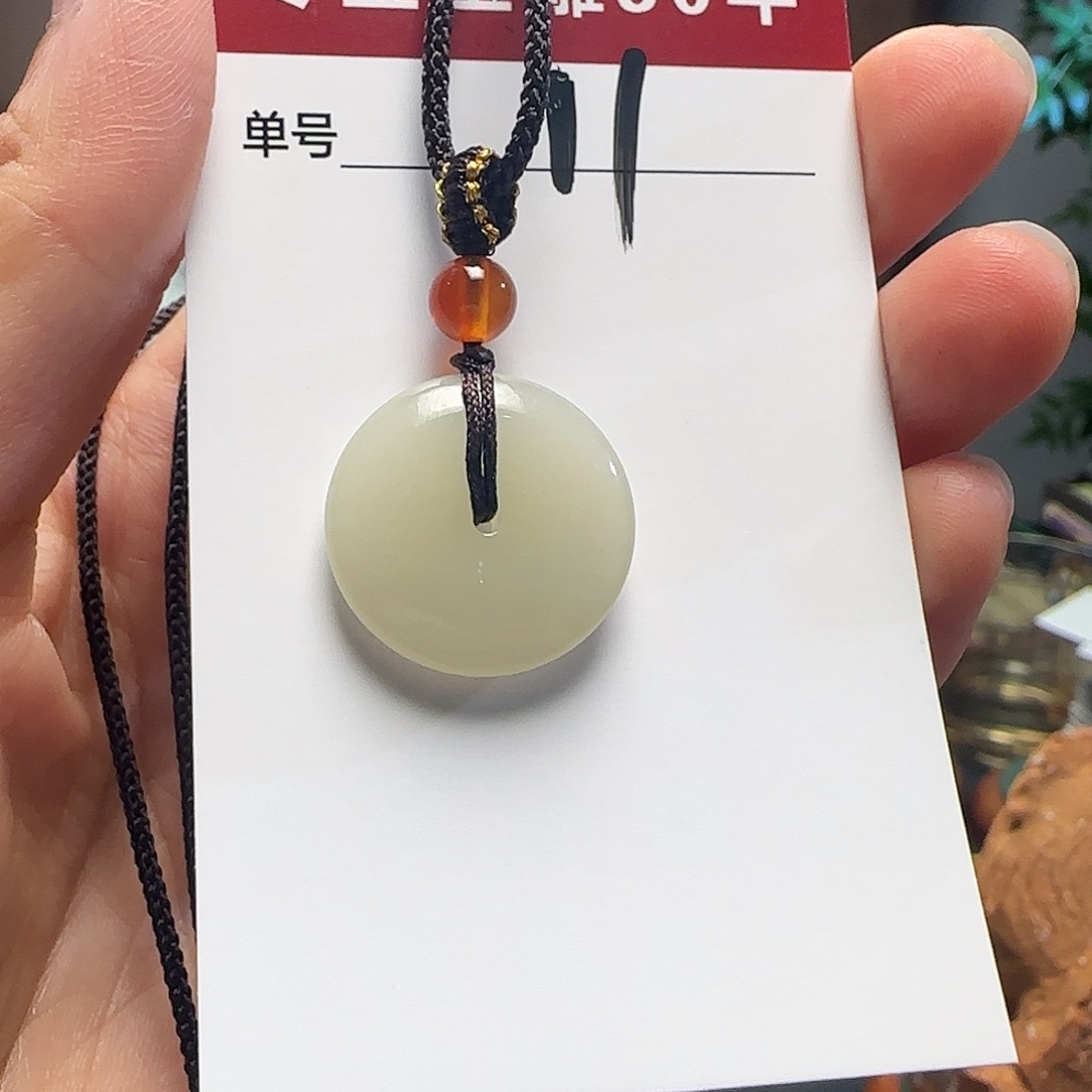 和田玉未镶嵌挂件11