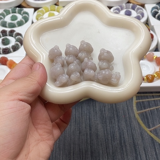 石英质玉（非洲翠）合金时尚大方气质优雅