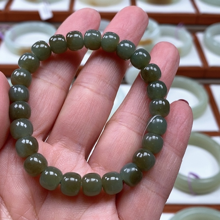 和田玉手链未镶嵌