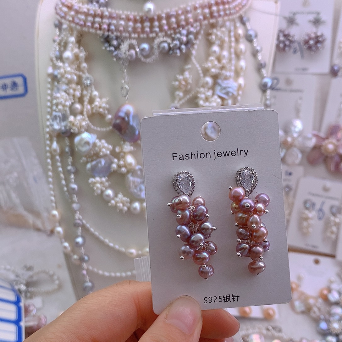 美***玉淡水珍珠项链未镶嵌