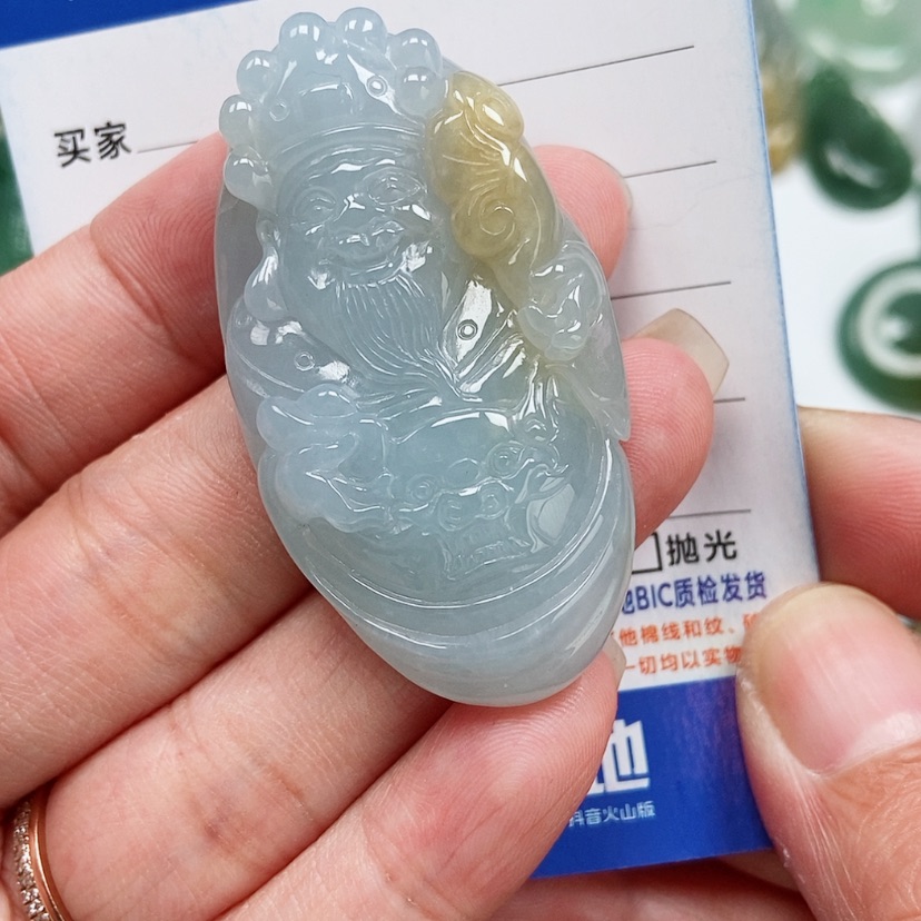 【闪购商品】翡翠颈饰未镶嵌财爷