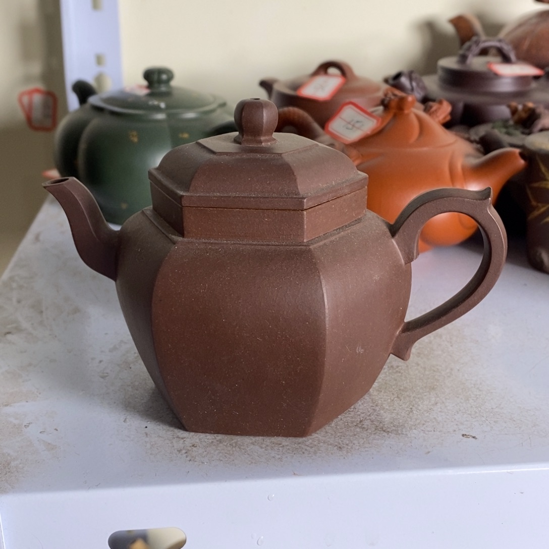 紫砂茶壶原矿手工134