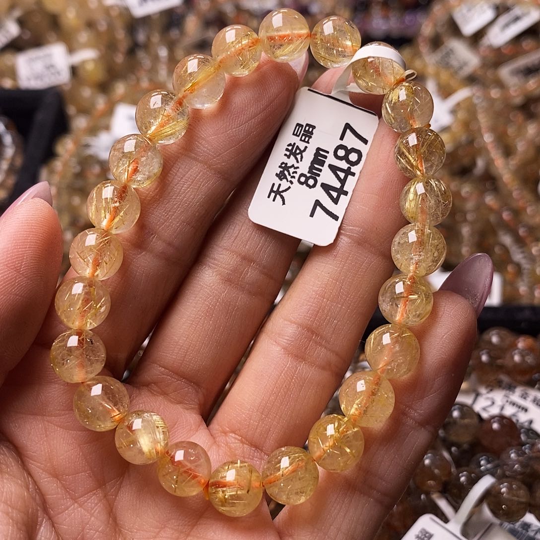 水晶手链未镶嵌水