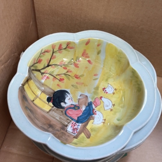 炉景德镇釉下手绘陶瓷 