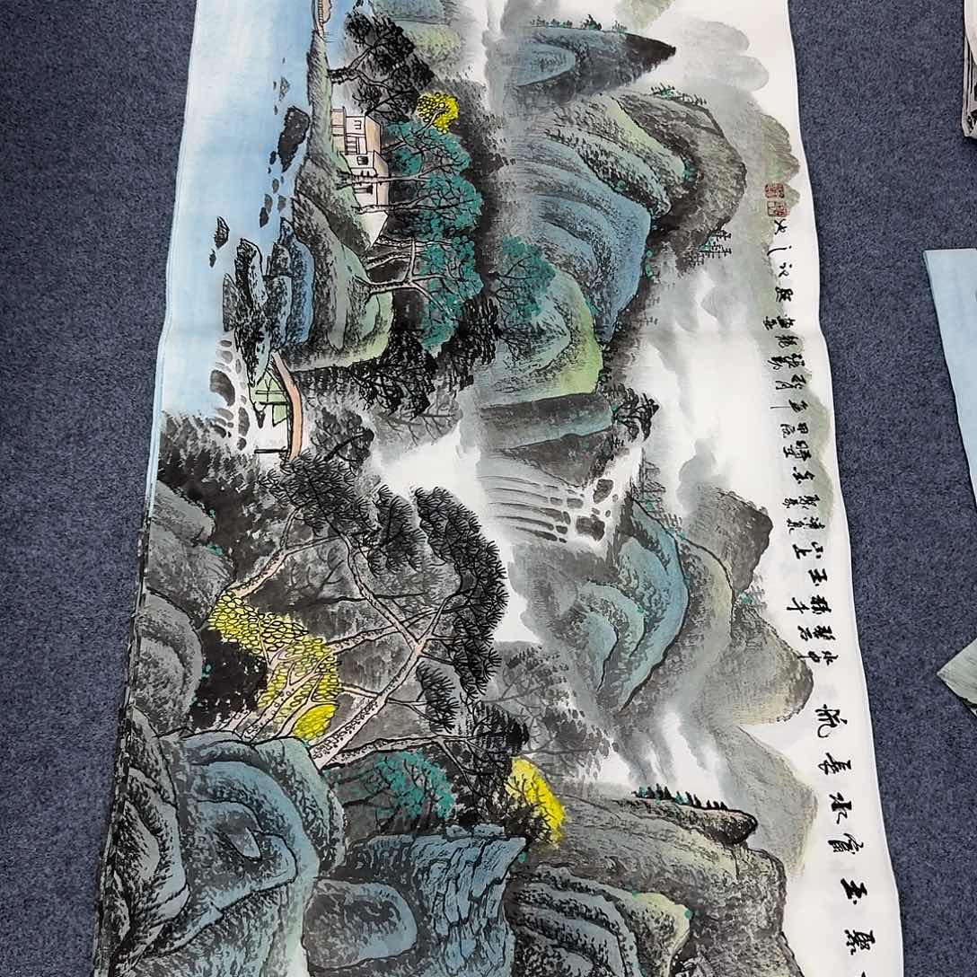 国画国画作品宣纸纯手绘