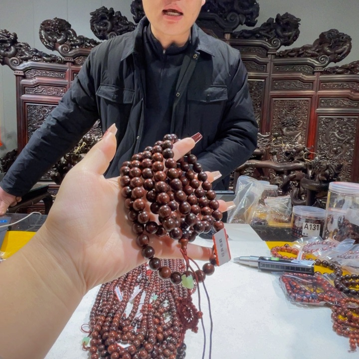 檀香紫檀（小叶紫檀）1.0/108满金星泥中泥