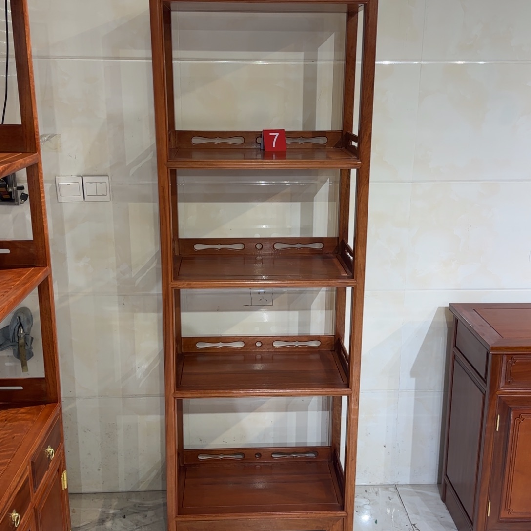 花梨木类成套家具越南花梨62✖️33高178书架