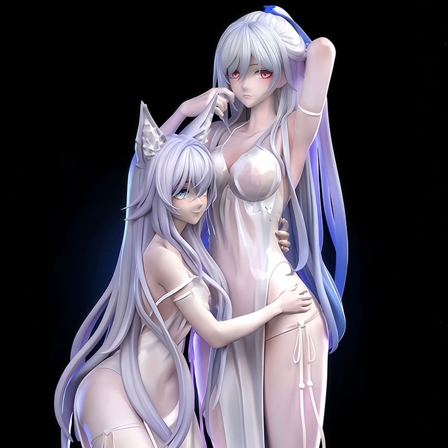 哈基米 白珩&镜流【独家限定】美少女 动漫GK模型手办周边潮玩