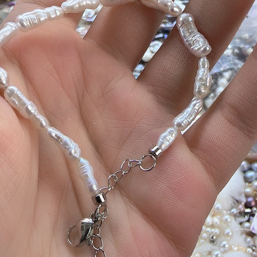 未镶嵌项链定制多样性发货发其一154淡水珍珠