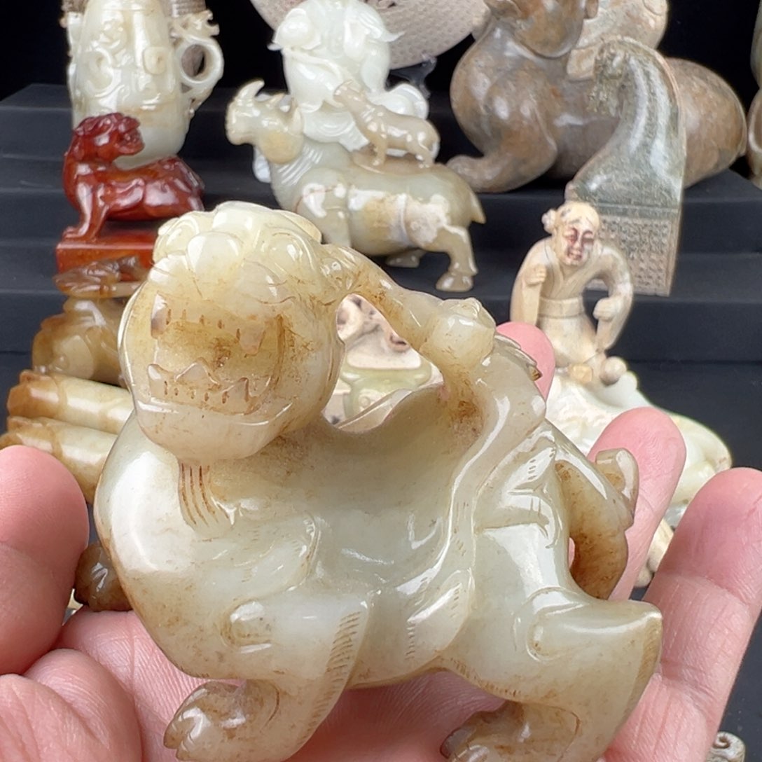 和田玉挂件未镶嵌用****7