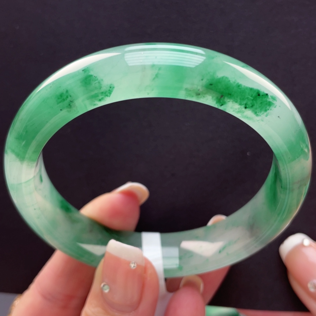 石英质玉手镯未镶嵌56-57