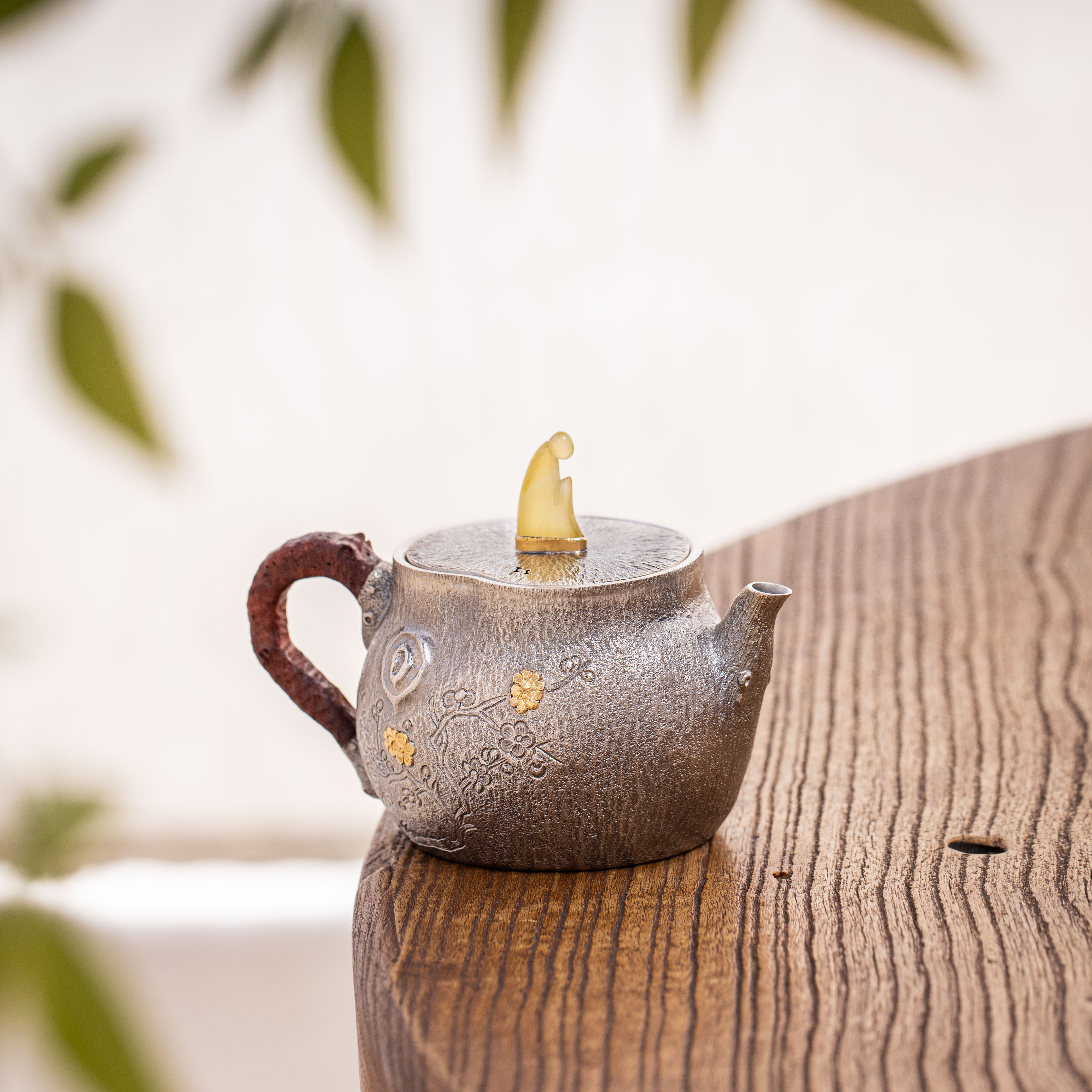 【纳兰专属活动套组】蜂鸟工坊 名匠系列 暗香梅花泡茶壶 MJYXA1138