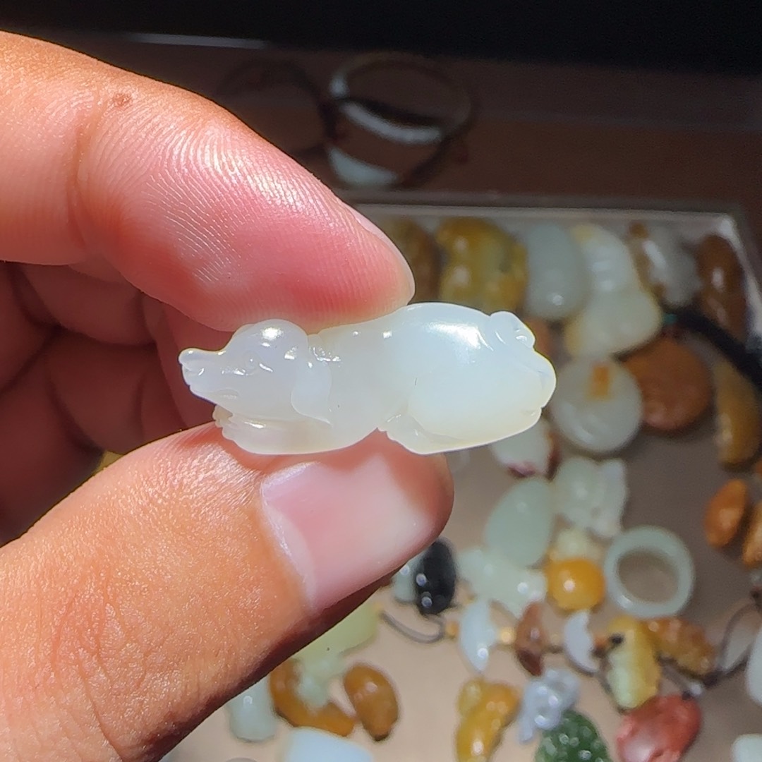 和田玉挂件未镶嵌