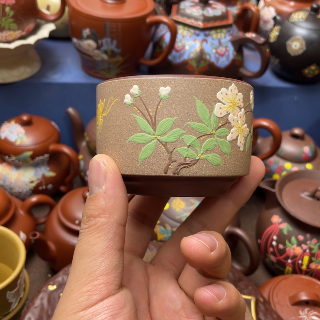 茶杯紫砂紫砂主人杯120cc