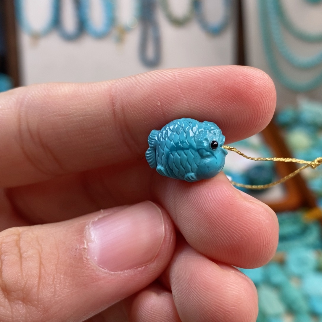 绿松石未镶嵌配饰