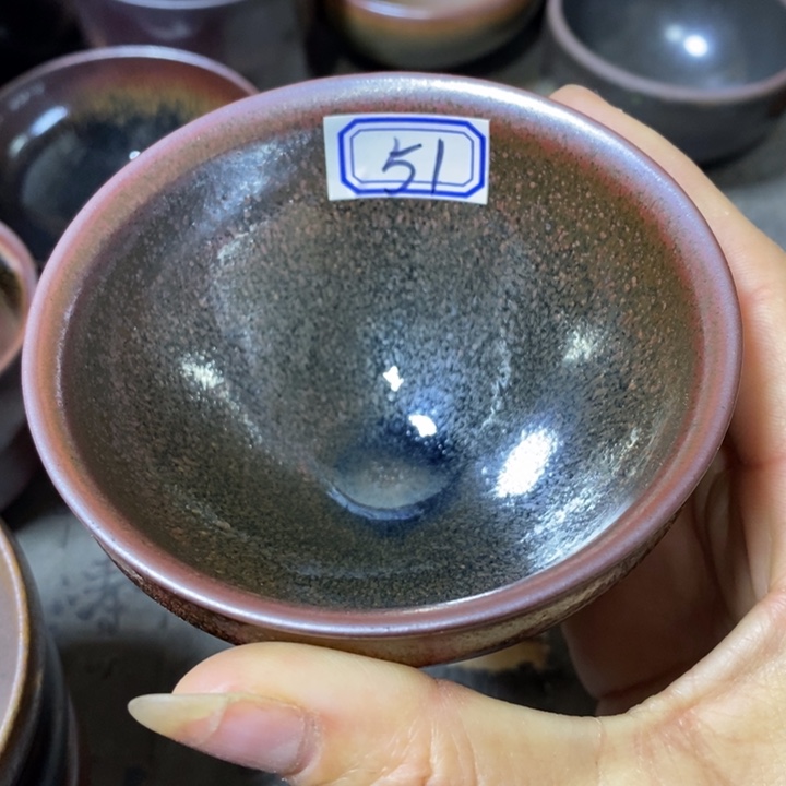 茶盏建阳建盏微瑕柴烧