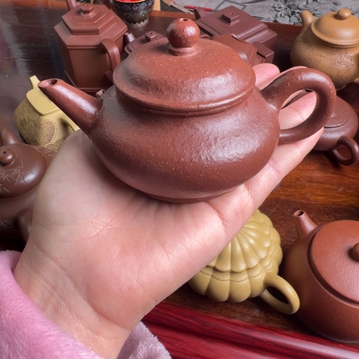 紫砂茶壶降坡水平