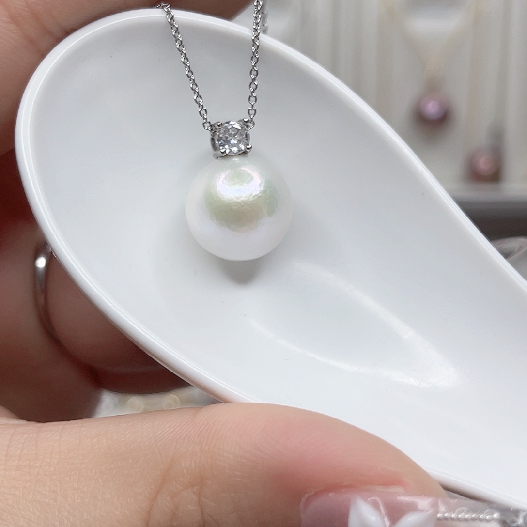 淡水珍珠吊坠(赠链)未镶嵌