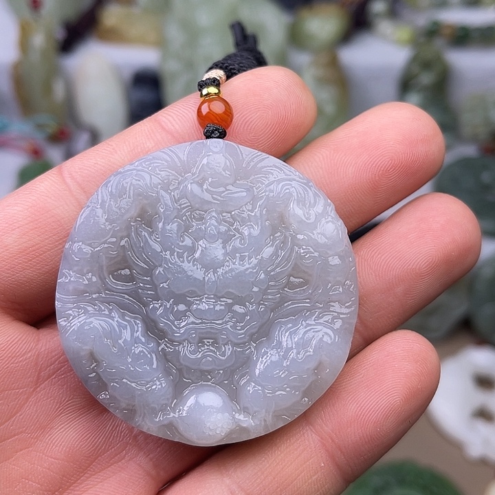和田玉吊坠(不含链)未镶嵌