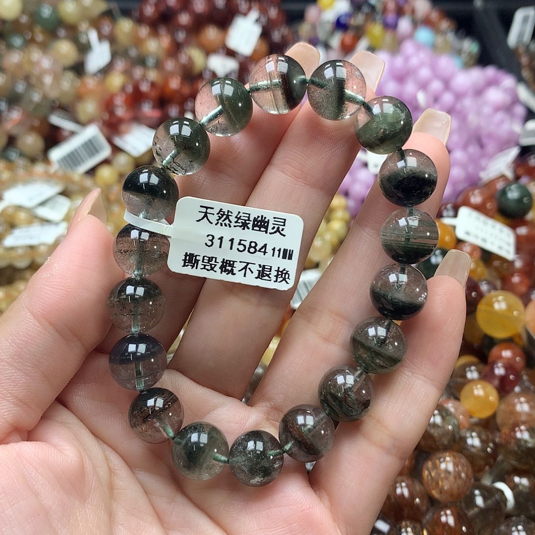 未镶嵌手链水晶，