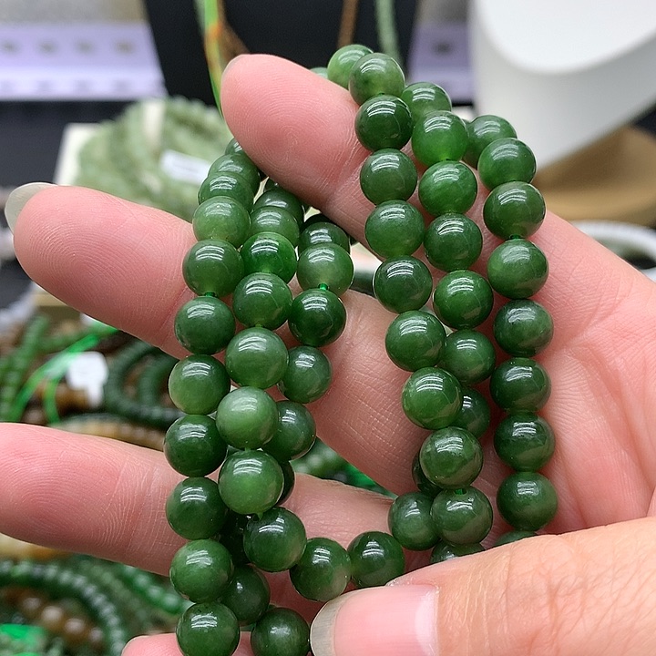 【闪购商品】和田玉手链未镶嵌辉*7,8