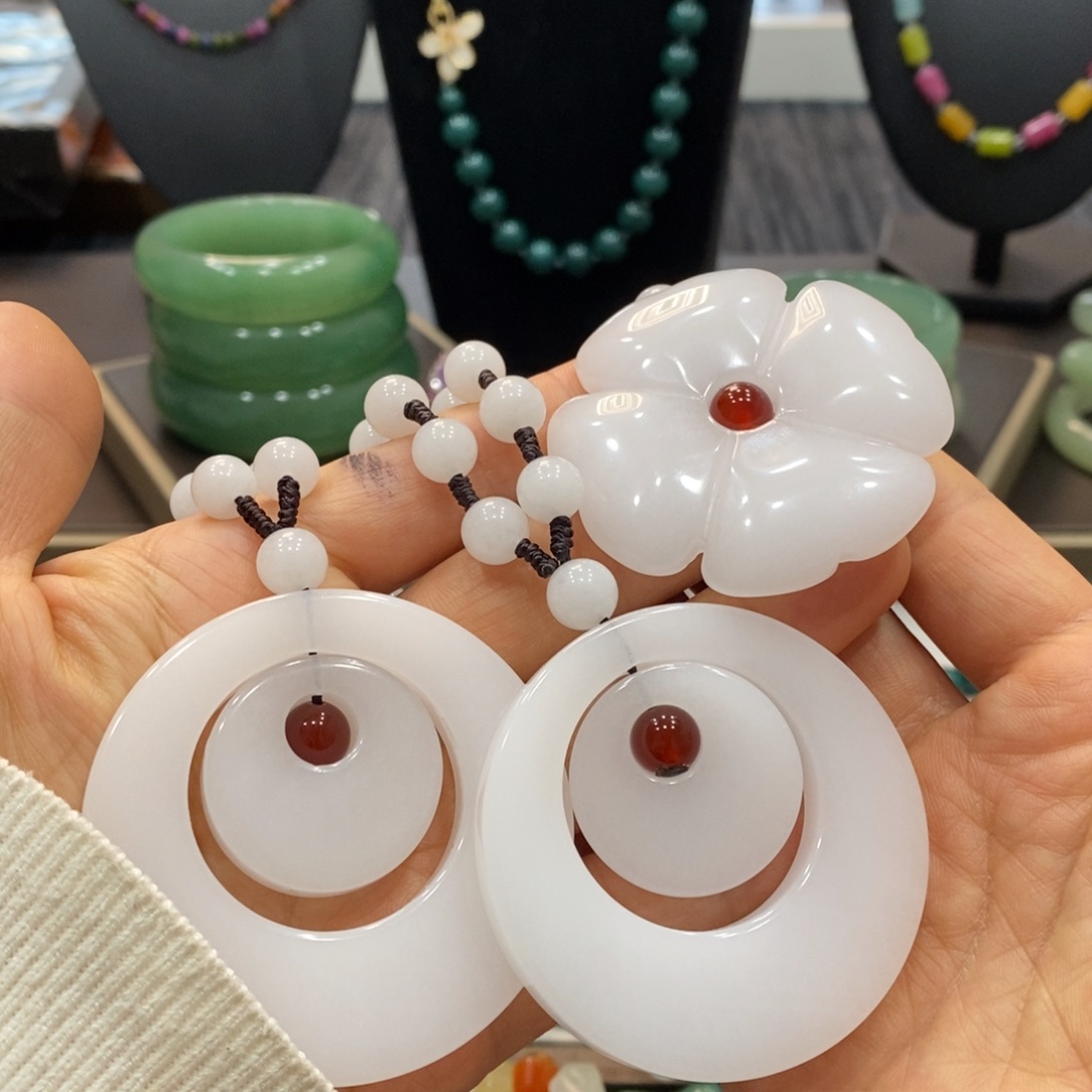 石英质玉未镶嵌手链