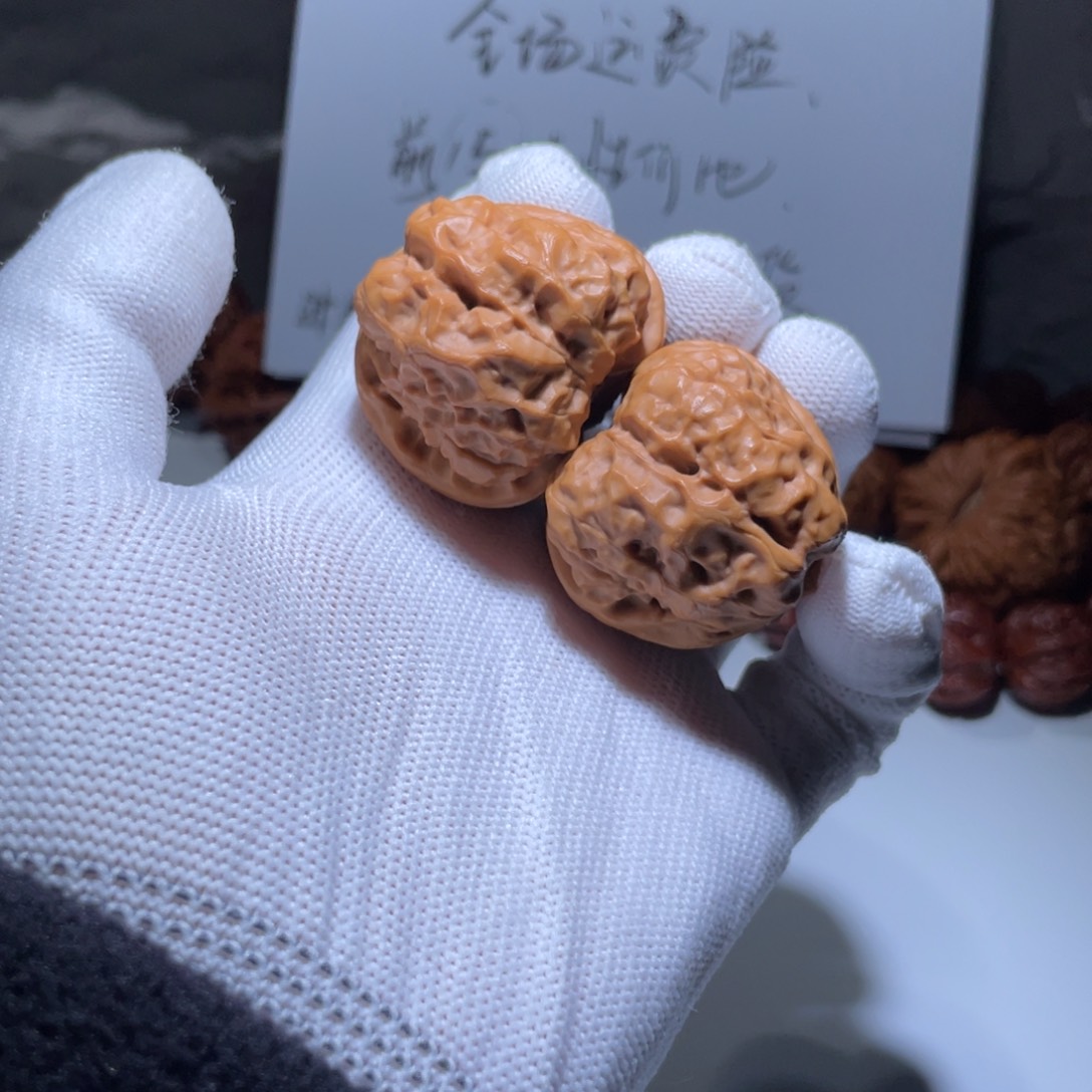 文玩核桃吊坠12号肚42蛤蟆