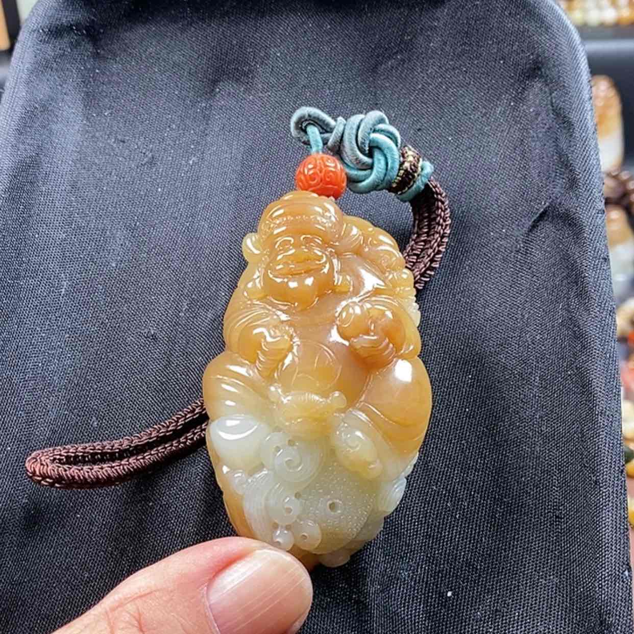 【闪购商品】和田玉（糖玉）颈饰未镶嵌