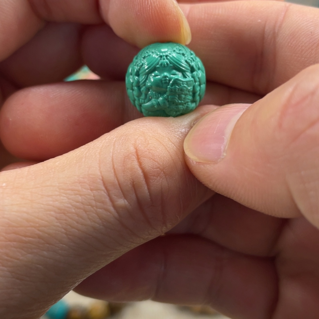 原生态湖北矿小配饰，直径15