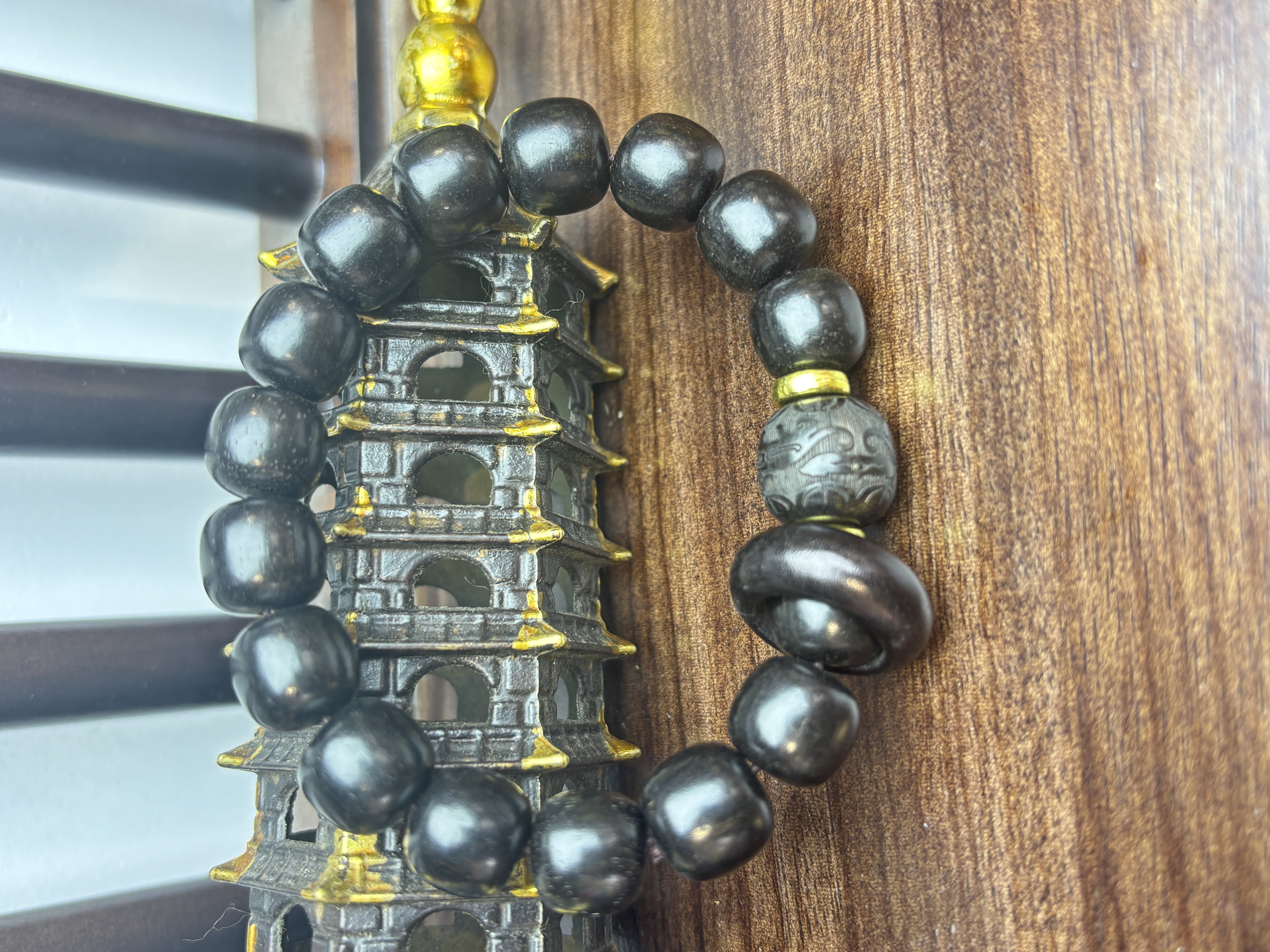 【极客小店】黑色单圈带跑环