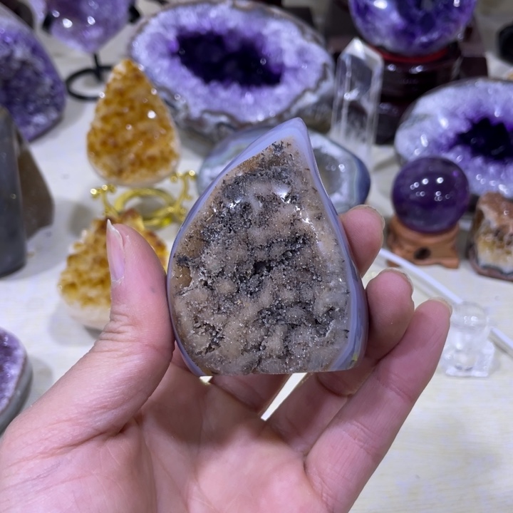 紫晶钱袋子未镶嵌