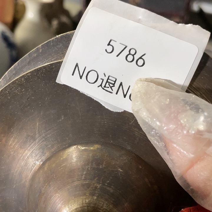 王***鱼瓷片5786号工艺品