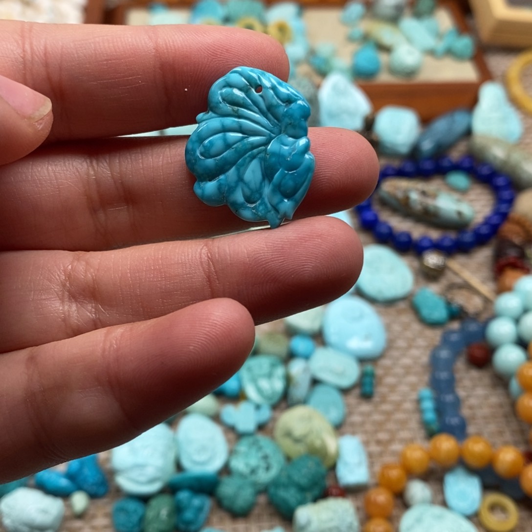 【闪购商品】绿松石45未镶嵌绿松石