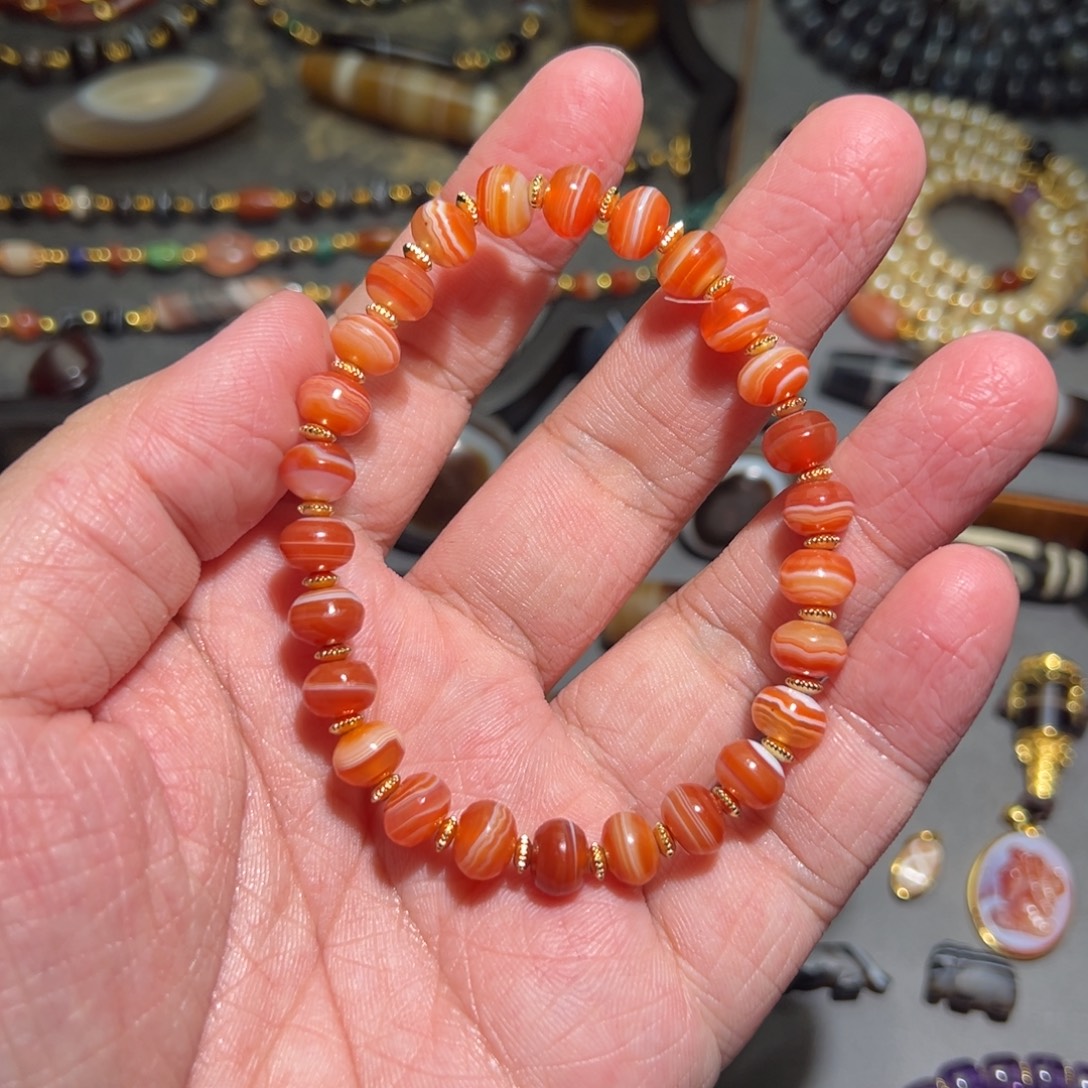 玛瑙/玉髓未镶嵌颈饰