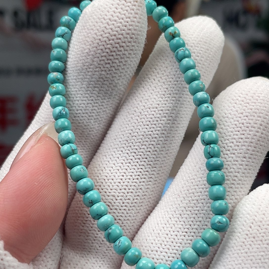 绿松石未镶嵌挂件