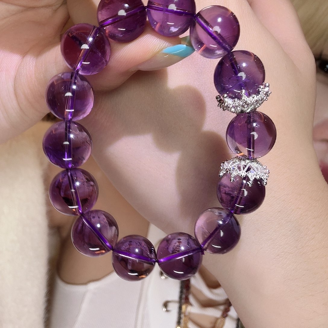 水晶手链合金水晶2