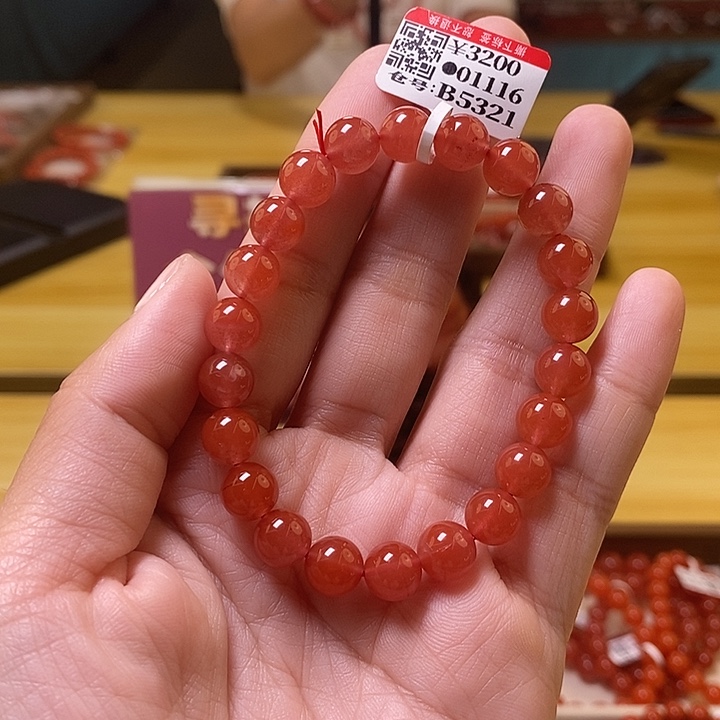 未镶嵌卡8南红玛瑙