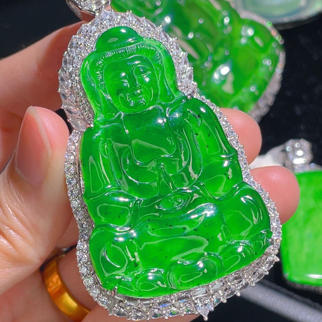 翡翠吊坠(不含链)未镶嵌